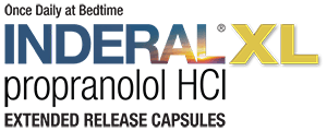 Once Daily at Bedtime INDERAL® XL propranolol HCI Extended Release Capsules