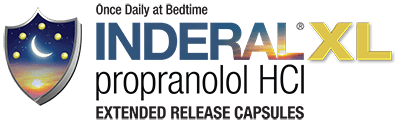 Once Daily at Bedtime INDERAL® XL propranolol HCI Extended Release Capsules