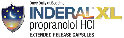 Once Daily at Bedtime INDERAL® XL propranolol HCI Extended Release Capsules
